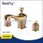 China modern brass chrome bathroom big rain bath shower set