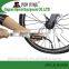 Bike Air Pump for MTB and City Bike Blue+Silver Color