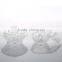Lifestyle Set 2 Clear Round Glass Candy Bowl With Glass Lid