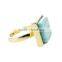Newest model women's vintage jewelry turquoise finger ring