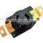 Ul listed Locking devices 20AMP 125V 2-pole 3-wire grounding L5-20R L5-20P L5-20C