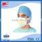 Hot sale blue PP disposable medical decor dust doctor surgical face mask