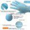 Blue color examination gloves disposable nitrile gloves with no sterilize