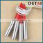 High Surface Load Dry Heating Tubular Electric Heating Element