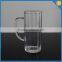 LXHY-B034 glass beer mugs with handles wholesale 20oz glass beer mug