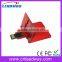 Colorful Visa Card USB 2.0, Plastic Transparent USB Card