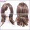 Fashionable Middle-length Wavy Healthy Human Hair Full Lace Wig