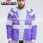 Custom made bulk high quality men's winter bomber jacket with baseball varsity jacket