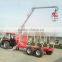 Tractor mounted 12 tons Timber trailer with Crane Model ZM12006
