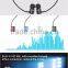 Sport Stylish bluetooth Earphones with neckband, Bluetooth V4.1 with Multi-Function