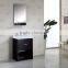 Contemporary Oak Wood Freestanding Espresso Bathroom Vanity