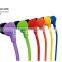 slap-up in-ear stereo earphone with metal MIC and volume control for Christmas gift