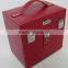 High Quality Professional Fashion Pvc Makeup Nail Polish Organizer Box With Drawer