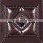 Leather 3d wall panel/High quality decorative wall covering panels