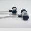 popular metal earphones flat cable with deep bass