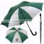 Auto opened and manual closed golf umbrella with factory price and high quality