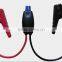 Emergency tools car jump starter battery crocodile clip to EC5 connector with cable