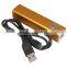 mini rechargeable led light power bank charger with 18650 battery