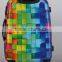 printed abs pc zipper trolley luggage suitcase set with 20"24"28"