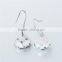 New Design Crystal Drop Dangle Silver Earring