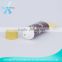 Cheap plastic tube for cosmetic packaging with crew-on cap