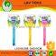 Lovely bubble wand pull line fan summer toys