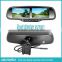 Powerful multiple display rearview mirror with triple/double monitor 6 videos input special for truck and motor home