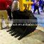 KMQ Hydraulic 0.55/0.2/1.1cmb Bucket/Round Wood Grapple/Breaking Hammer For PW130ES-6 Excavator