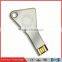 silver metal key usb flash drive 2.0 gift key usb stick