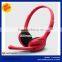 Hot selling with tf card headphones with built-in radio