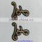 Custom plastic adhesive sticker logo