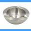 DCA009118 Good quality stainless steel double layer table ashtray, metal round ahstray
