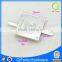 Q-0782 metal labels and tags for handbag silver quadrate logo plate
