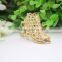 New crystal keychain rhinestone high heel shoes keychain crystal keychain