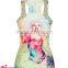 Marylon Manson Print Summer Tank Top women BX127 stringer tank top wholesale