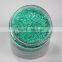 blue,orange and green glitter powder