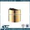 China direct sale gold disc top cap,28/410 aluminum shampoo disc top cap