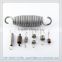 Customized high precision stainless steel / spring steel tension spring, extension spring, double hook tension spring in China