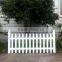 Decoration 1.2m x 2.4m Plastic White Picket Fence
