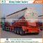 3 axles V shaped 60cbm cement silo trailer dry powder transport cement tank trailer for sale