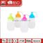 food grade plastic small midium large squeeze dropper bottles with nozzle