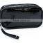 Black Store More Smooth Leather Cosmetic Case Bags With Nylon Zipper