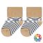Hot Pink White Stripe Fashion Design Baby Socks Wholesale Cotton Girl Socks
