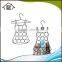 NBRSC Reliable Company Dress Shaped Metal Scarf Hanger for Closet Space