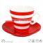 hot sale coffee set ,new bone china cup and saucer .