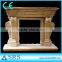 China carved marble fireplace