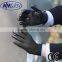 NMSAFETY black nitrile washable working glove safety construction gloves