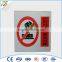 CAUTION! PVC silk-screen warning sign board for fabricating yard