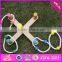 2016 hot sale baby wooden ring toss,top fashion kids wooden ring toss,high quality children wooden ring toss W01A162