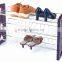 Home Furniture Shoe Storage Rack, 2 Tier Metal Shoe Shelves